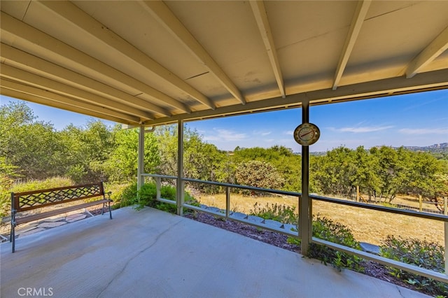 view of patio