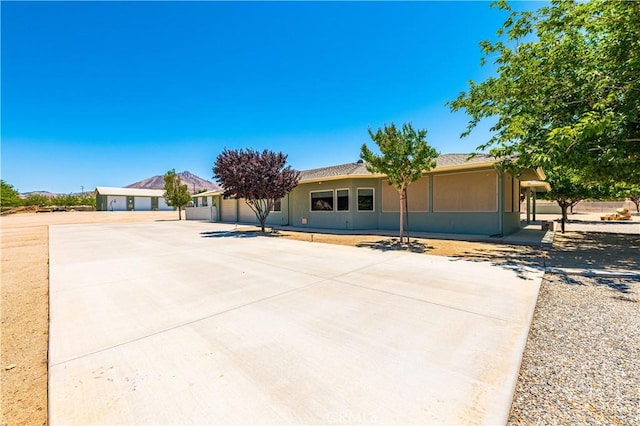 view of ranch-style house