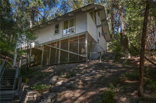 view of back of house