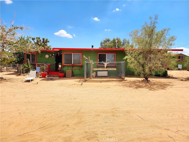 view of manufactured / mobile home