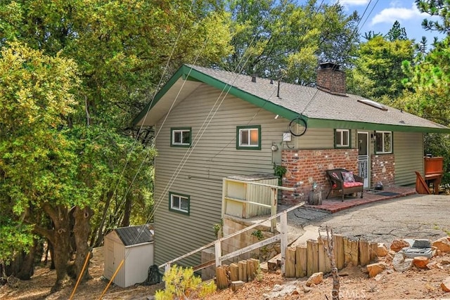 view of rear view of house