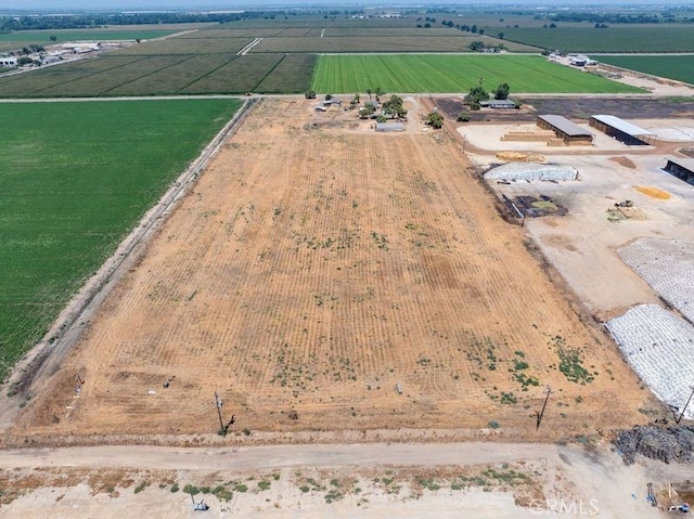 bird's eye view featuring a rural view