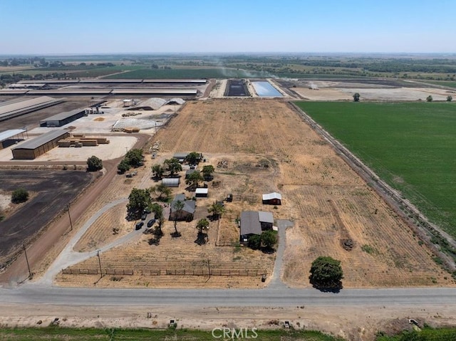 drone / aerial view featuring a rural view