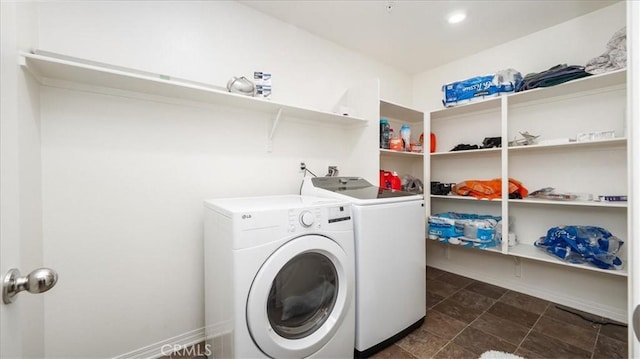 5345 Blue Ridge Way, Fontana, CA 92336 - clothes washing area with laundry area and washer and clothes dryer