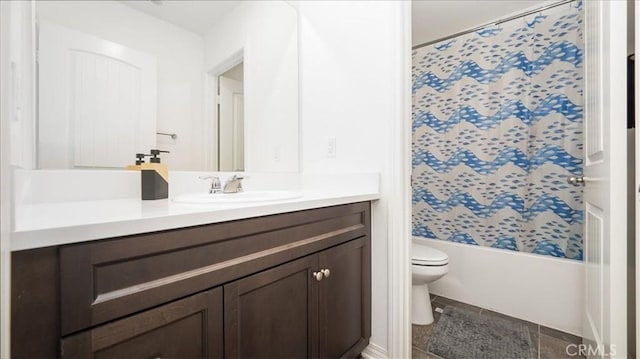 5345 Blue Ridge Way, Fontana, CA 92336 - bathroom featuring vanity and toilet