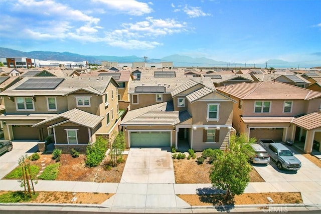 view of property with a mountain view