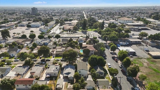 birds eye view of property featuring a residential view