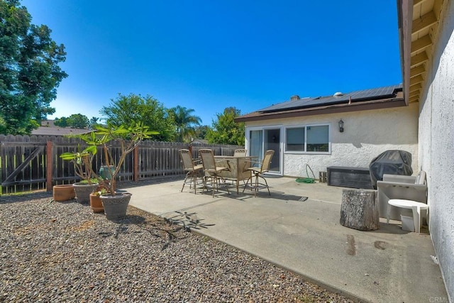 view of patio / terrace featuring area for grilling