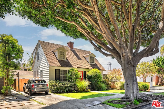 view of front of house