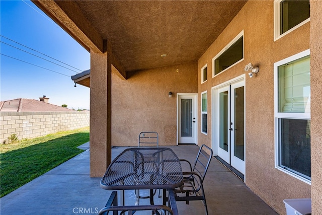 view of patio / terrace