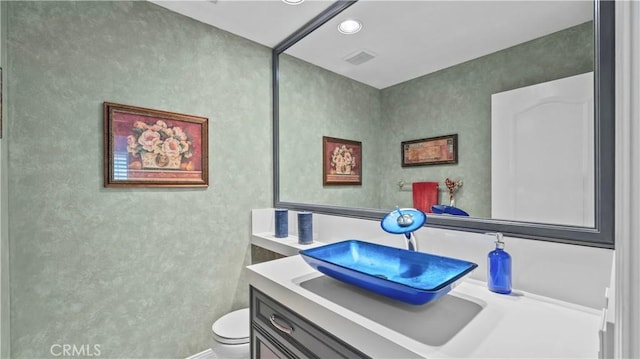 2221 Ventia, Tustin, CA 92782 - half bath featuring toilet and vanity