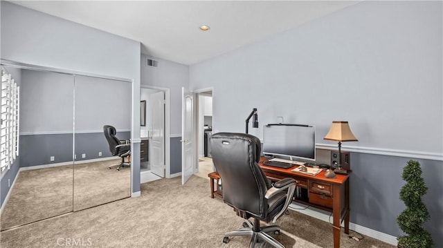 2221 Ventia, Tustin, CA 92782 - carpeted home office with baseboards