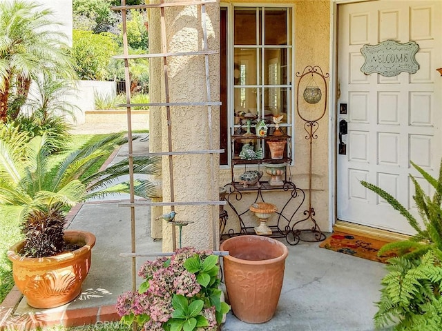 view of property entrance