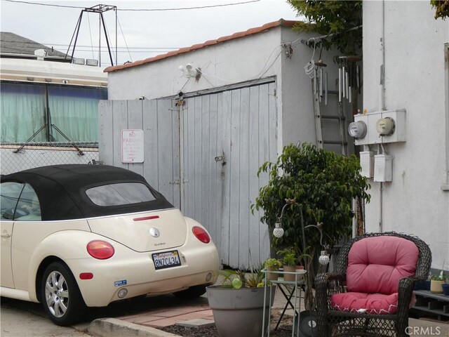 view of car parking