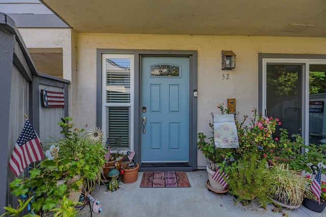 view of property entrance