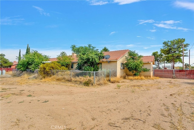 view of property exterior