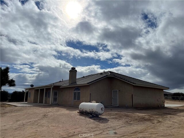 view of rear view of house