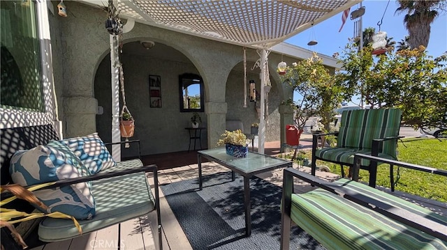 view of patio