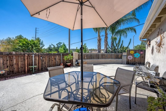 view of patio / terrace