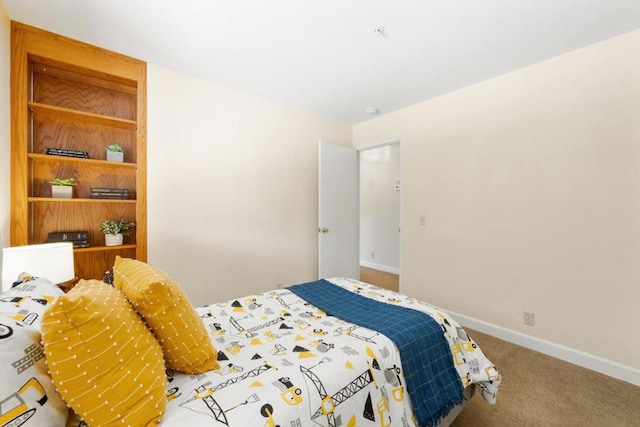 bedroom featuring carpet flooring