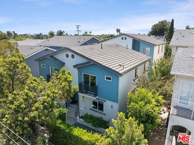 view of rear view of property