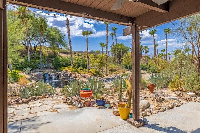 view of patio