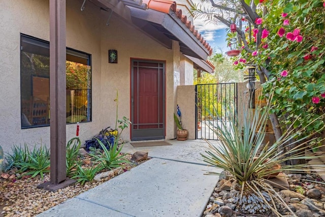 view of property entrance