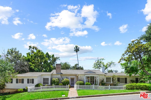 view of ranch-style house