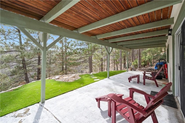 view of patio / terrace