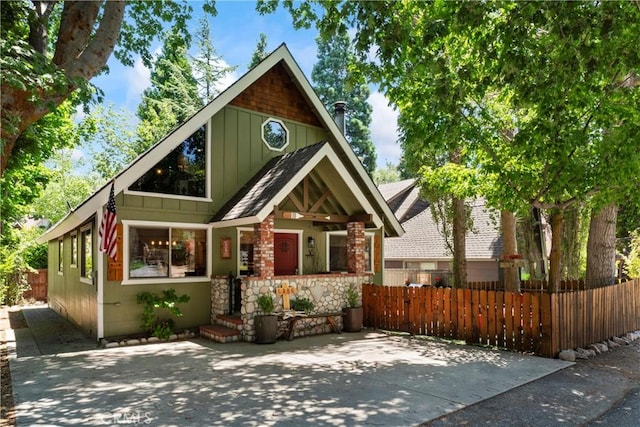 view of craftsman-style house