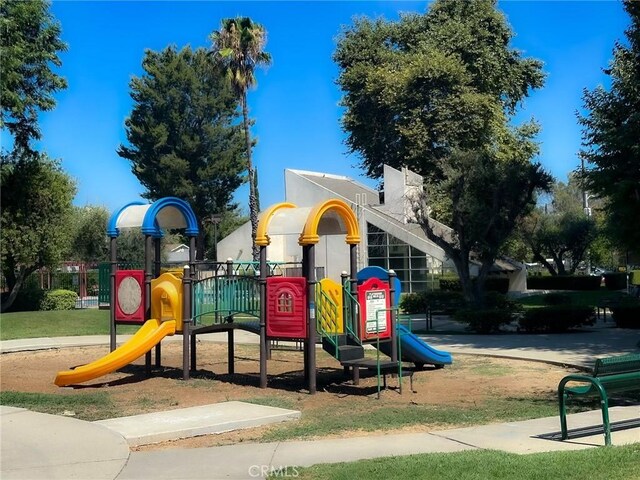 view of jungle gym