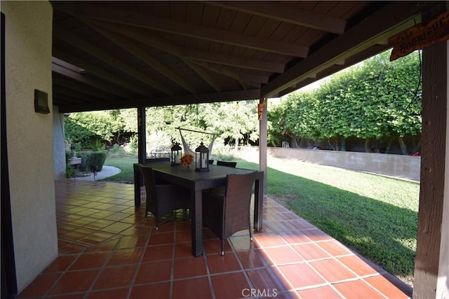 view of patio / terrace