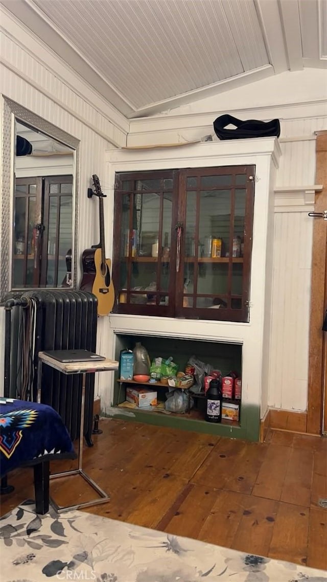 interior space with french doors