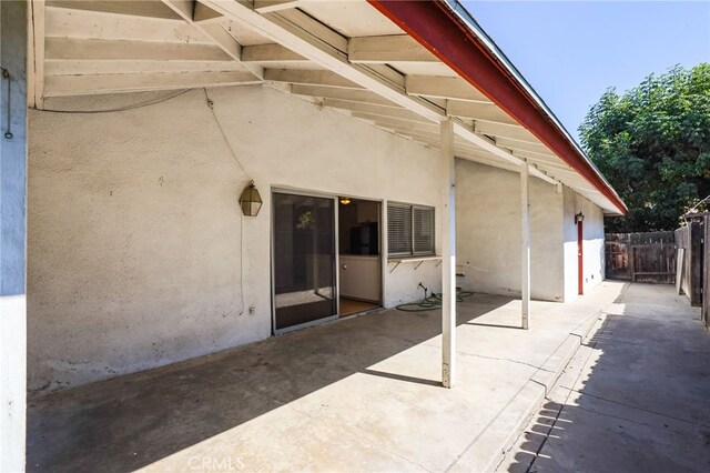 view of patio