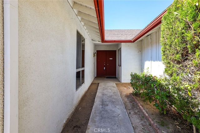 view of property entrance