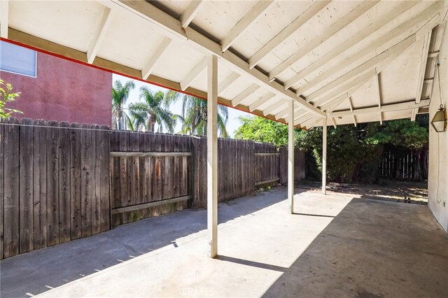 view of patio