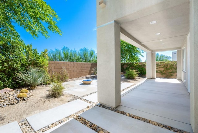 view of patio / terrace