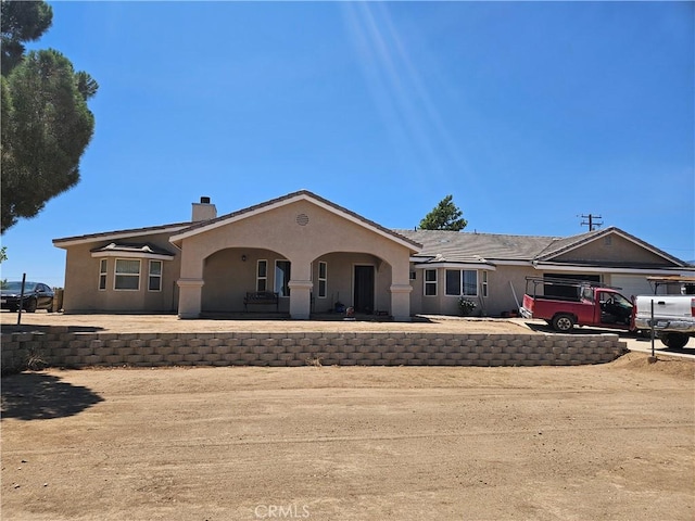 view of ranch-style home