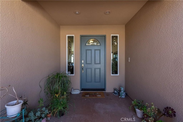 view of entrance to property