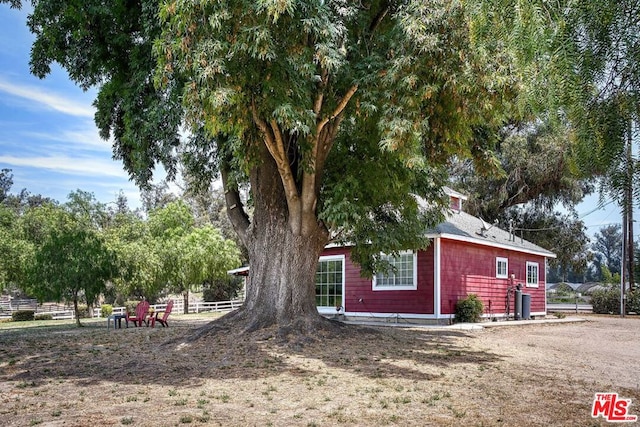 view of side of home