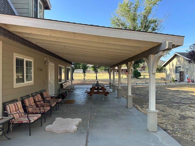 view of patio / terrace