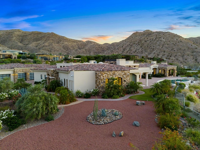 property view of mountains