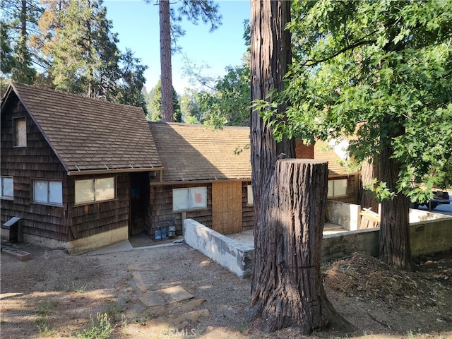 view of rear view of house