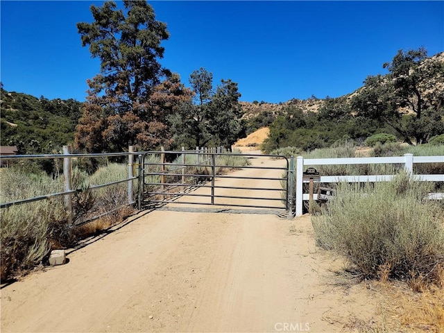 3131 Whispering Pines Rd, Wrightwood, CA 92397 - view of gate