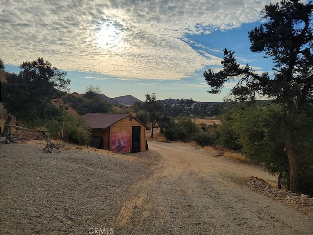 3131 Whispering Pines Rd, Wrightwood, CA 92397 - view of dirt / gravel road