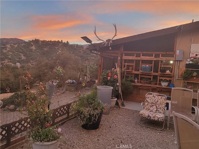 3131 Whispering Pines Rd, Wrightwood, CA 92397 - view of patio