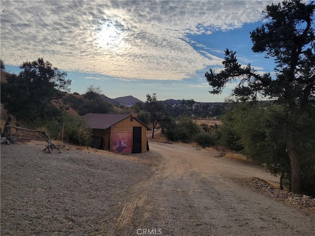 3131 Whispering Pines Rd, Wrightwood, CA 92397 - view of dirt / gravel road