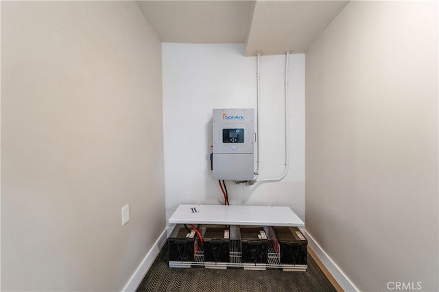 view of laundry room