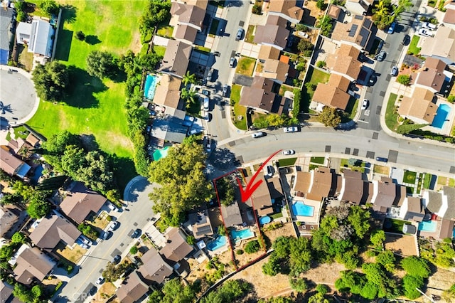 aerial view