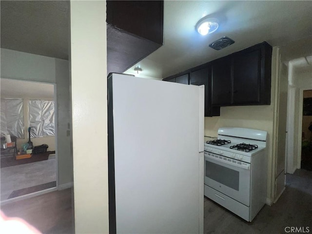 kitchen featuring white appliances